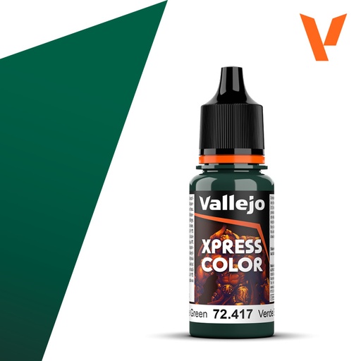 [72417] Vallejo XpressColor 18ML. Snake Green