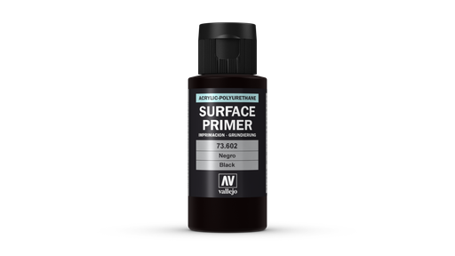 [73602] Vallejo Surface Primer 60ML. Black
