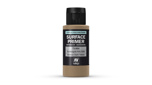 [73604] Vallejo Surface Primer 60ML. Ger. Dark Yellow