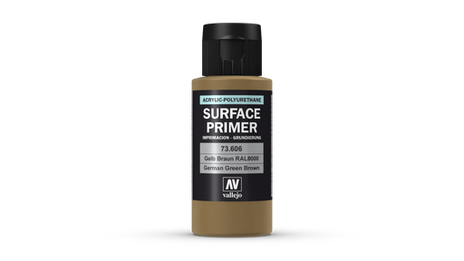 [73606] Vallejo Surface Primer 60ML. Ger. Green Brown