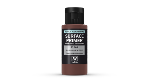 [73605] Vallejo Surface Primer 60ML. Ger. Red Brown
