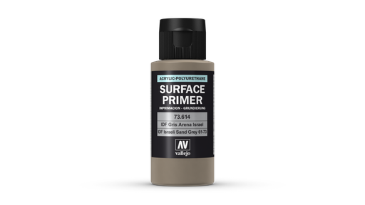 [73614] Vallejo Surface Primer 60ML. IDF Israeli Sand Grey 61-73
