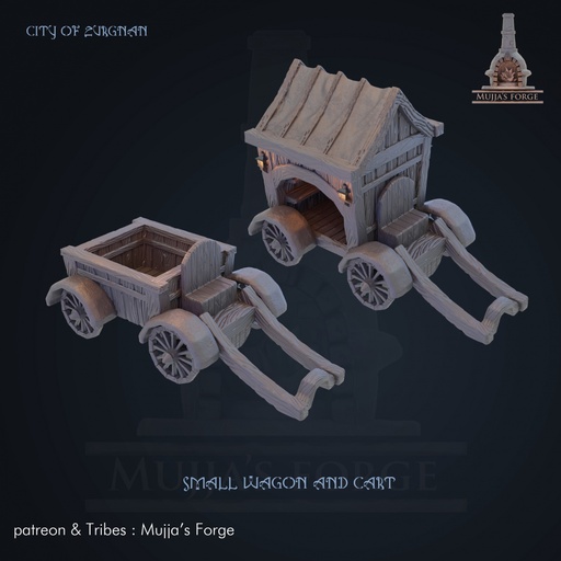 [1.1.1.6.2.00001] City of Zurgnan Kleiner Wagen und Karren