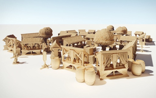 [1.800.001-2] Drennheim Strassenmarkt