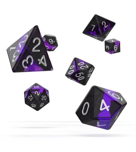 Oakie Doakie Dice Würfel RPG-Set Enclave -
Amethyst (7)