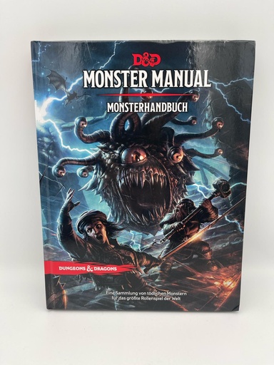 Dungeons & Dragons RPG Monsterhandbuch deutsch leicht beschädigt