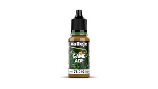 [76040] new Vallejo Game Air 18ml Leather Brown