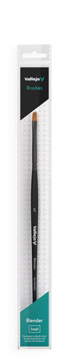 [B05001] Vallejo Flat Angled Synthetic Brush Small