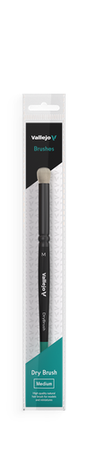 [B07002] Vallejo Natural Hair Dry Brush Medium