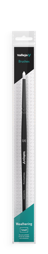 [B08001] Vallejo Weathering Round Synthetic Brush Small