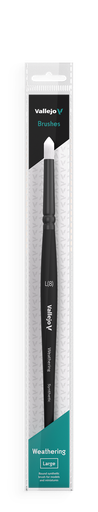 [B08003] Vallejo Weathering Round Synthetic Brush Large