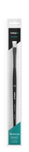 [B09002] Vallejo Weathering Flat Synthetic Brush Medium