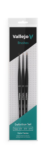 [B02990] Vallejo Definition Set - Synthetic fibers (Sizes 4/0, 3/0 & 2/0)