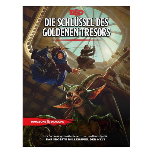 Dungeons & Dragons RPG Abenteuer Die
Schlüssel des Goldenen Tresors deutsch