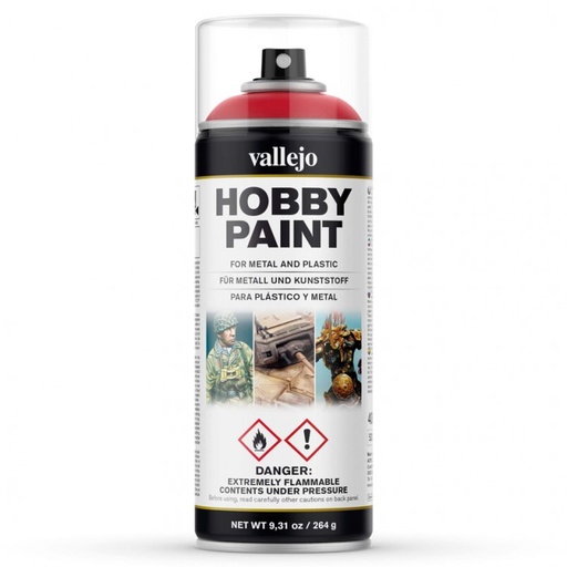 [28023] Vallejo Fantasy Color Primer Bloody Red